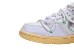 Reps StockX Shoes OFF WHITE x Nike Dunk SB Low The 50 NO.1 Silver White DM1602-127??