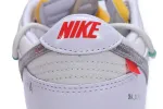 Reps StockX Shoes OFF WHITE x Nike Dunk SB Low The 50 NO.1 Silver White DM1602-127??