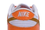 Reps StockX Shoes Nike Dunk Low White/Orange Blaze-Gold CU1726-002??