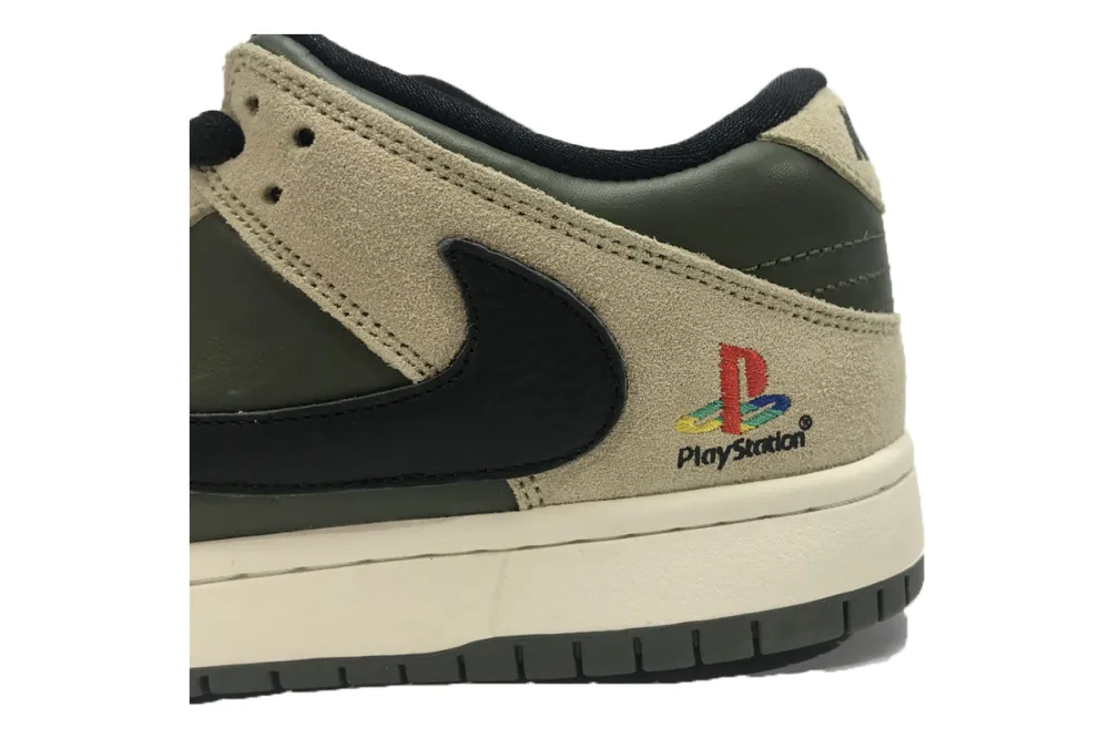 Reps StockX Shoes Travis Scott x PlayStation x Nike Dunk Low SP Yellow Green CU1726-100??