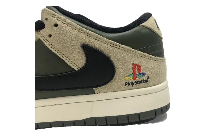 Reps StockX Shoes Travis Scott x PlayStation x Nike Dunk Low SP Yellow Green CU1726-100??