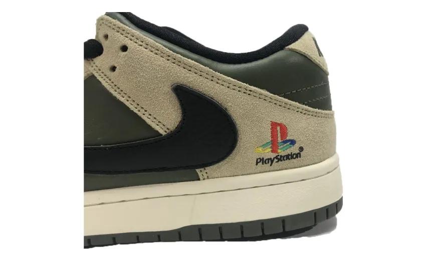 Reps StockX Shoes Travis Scott x PlayStation x Nike Dunk Low SP Yellow Green CU1726-100??