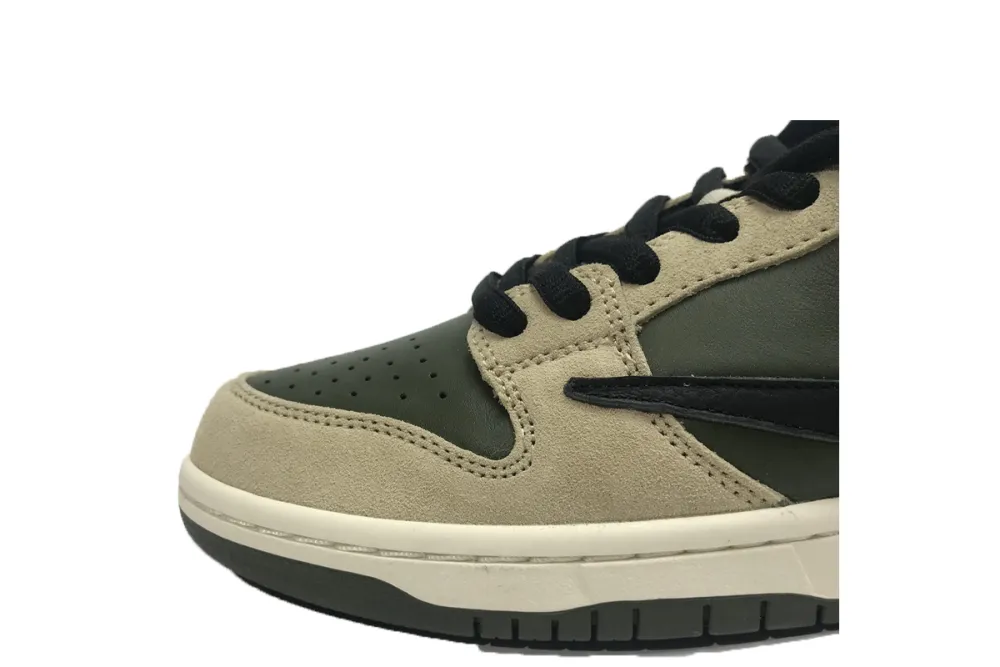 Reps StockX Shoes Travis Scott x PlayStation x Nike Dunk Low SP Yellow Green CU1726-100??