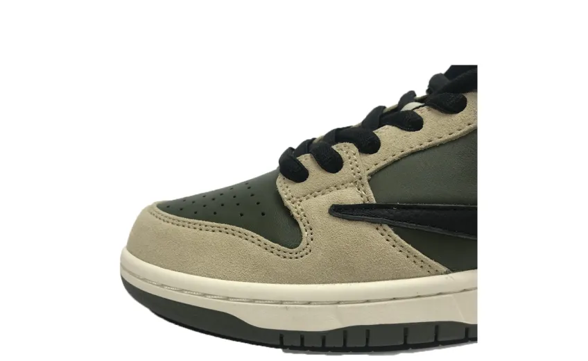 Reps StockX Shoes Travis Scott x PlayStation x Nike Dunk Low SP Yellow Green CU1726-100??