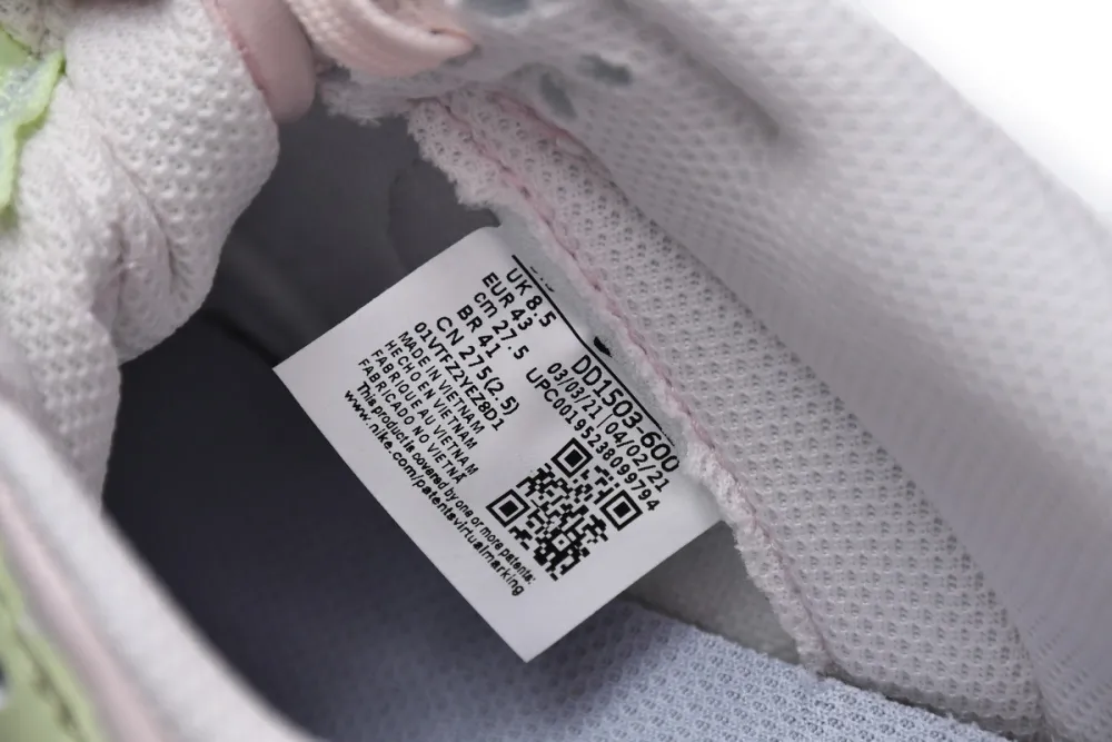 Reps StockX Shoes Nike Dunk Low Lime Ice DD1503-600??