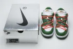 Reps StockX Shoes OFF-WHITE x Nike Dunk SB Low Pine Green CT0856-100??