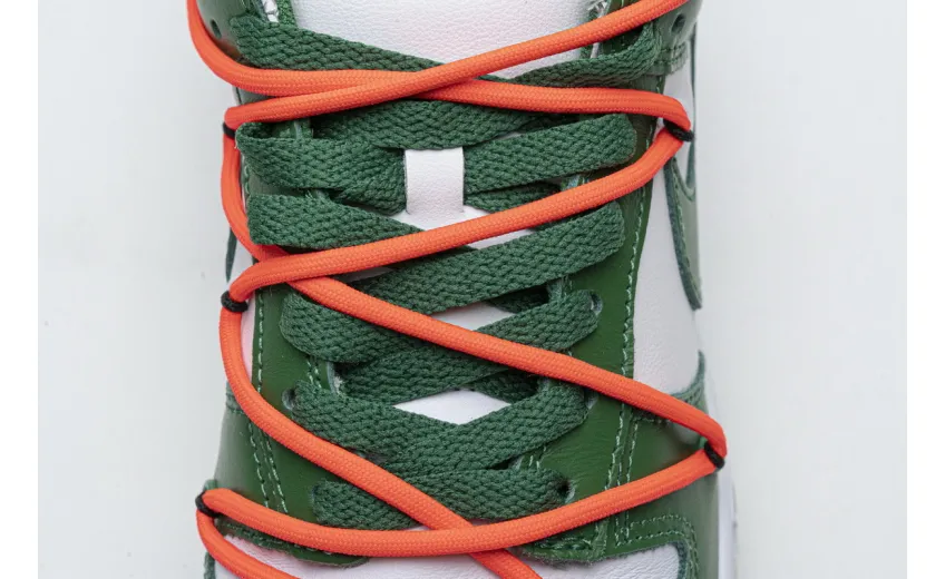 Reps StockX Shoes OFF-WHITE x Nike Dunk SB Low Pine Green CT0856-100??