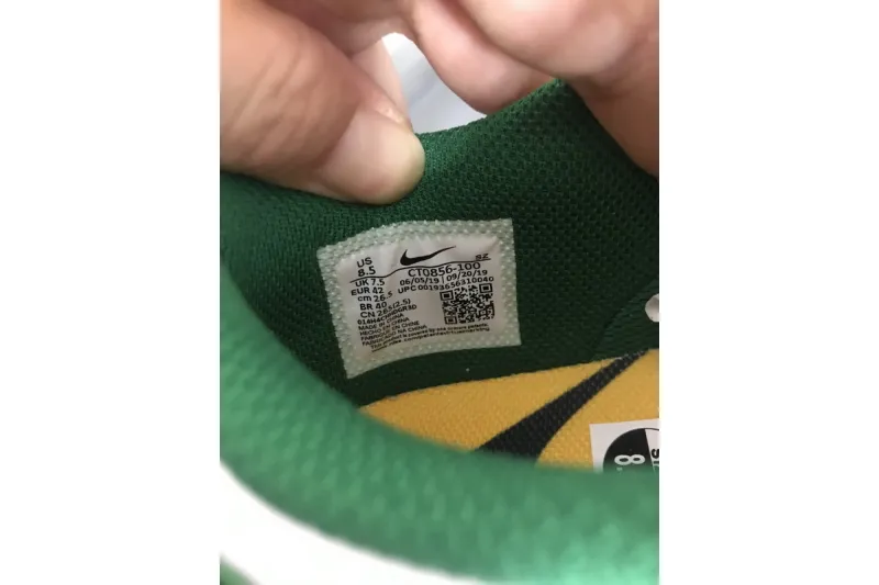 Reps StockX Shoes OFF-WHITE x Nike Dunk SB Low Pine Green CT0856-100??