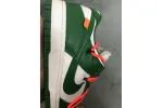 Reps StockX Shoes OFF-WHITE x Nike Dunk SB Low Pine Green CT0856-100??