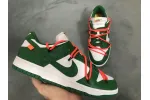 Reps StockX Shoes OFF-WHITE x Nike Dunk SB Low Pine Green CT0856-100??