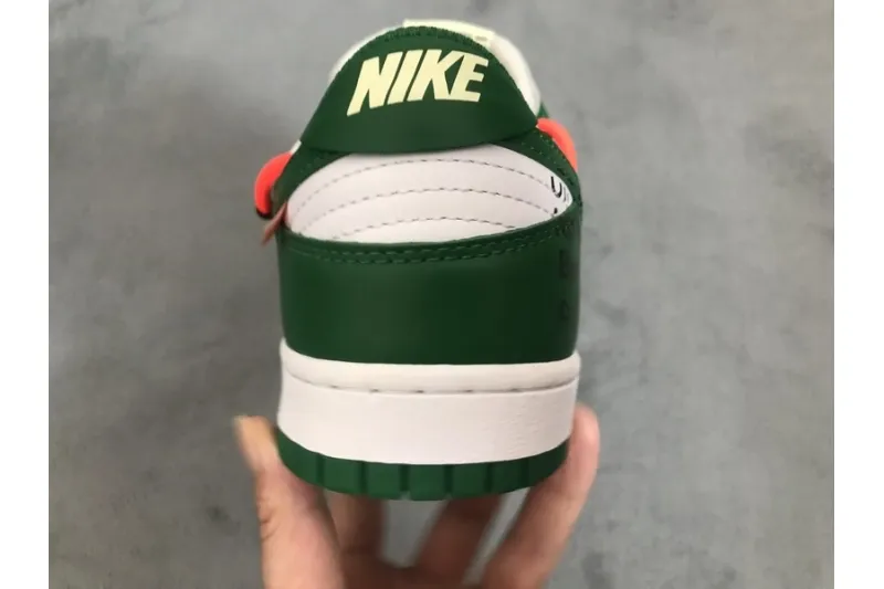 Reps StockX Shoes OFF-WHITE x Nike Dunk SB Low Pine Green CT0856-100??