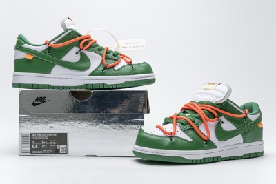 Nike Dunk Low Off-White Pine Green CT0856-100 01
