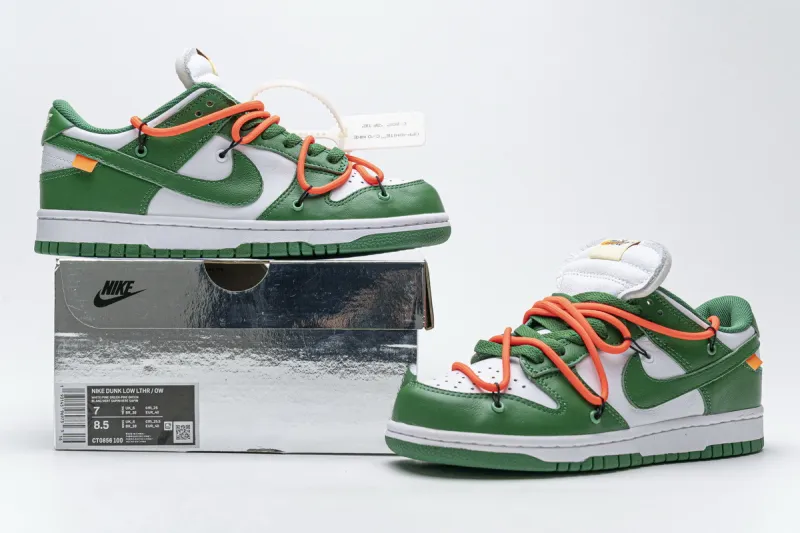 fake pine green dunks