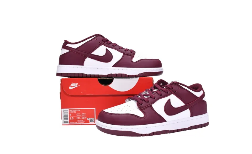 Reps StockX Shoes Nike Dunk Low Dark Beetroot DD1503-108??