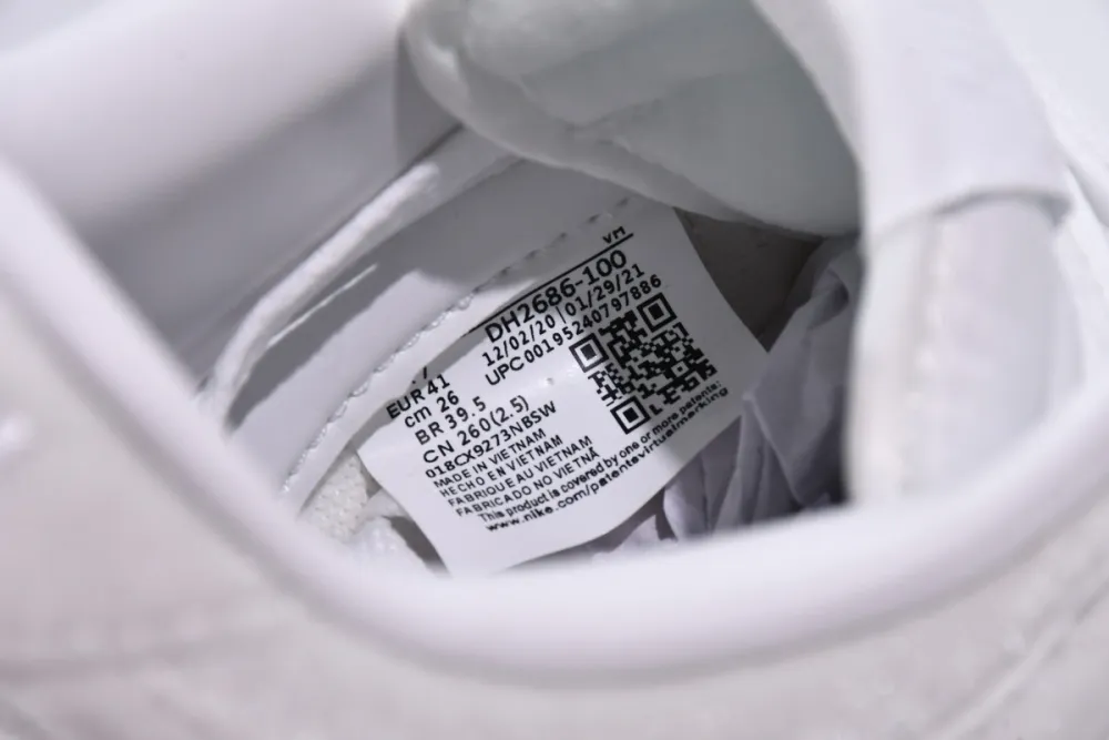 Reps StockX Shoes Dover Street Market x Nike Dunk Low Triple White DH2686-100??