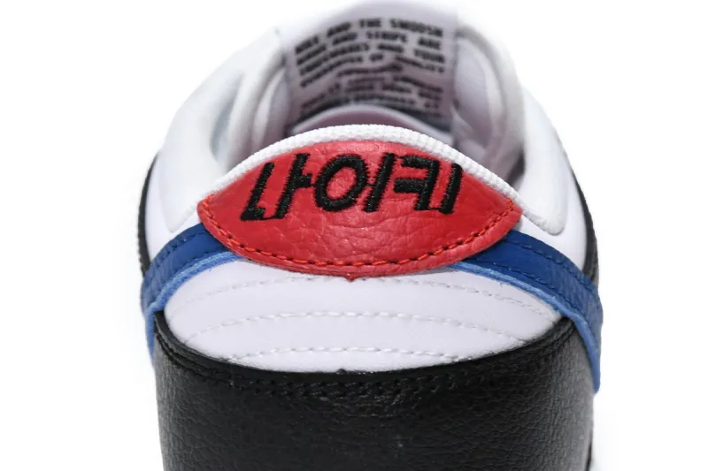 Reps StockX Shoes Nike Dunk Low South Korea Black White DM7708-100??