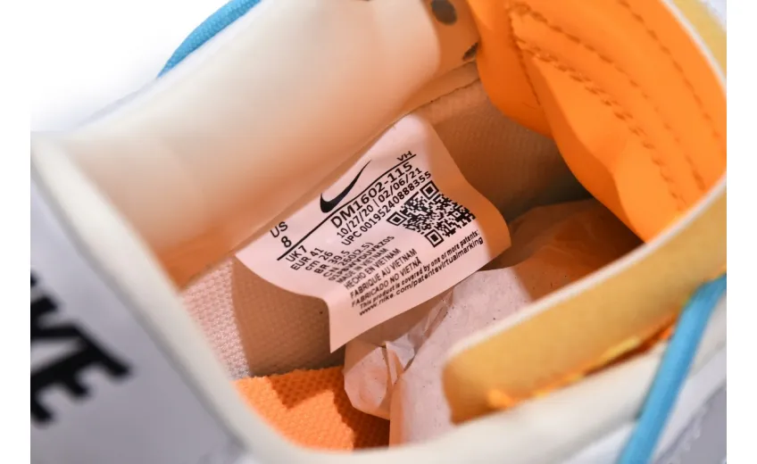 Reps StockX Shoes OFF WHITE x Nike Dunk SB Low The 50 NO.2 White Gray DM1602-115??