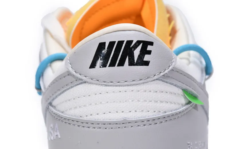 Reps StockX Shoes OFF WHITE x Nike Dunk SB Low The 50 NO.2 White Gray DM1602-115??