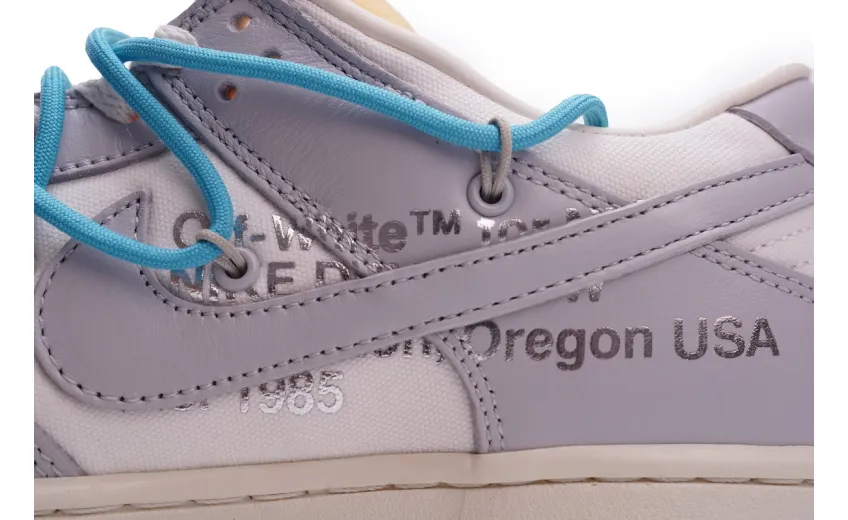 Reps StockX Shoes OFF WHITE x Nike Dunk SB Low The 50 NO.2 White Gray DM1602-115??
