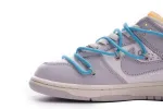 Reps StockX Shoes OFF WHITE x Nike Dunk SB Low The 50 NO.2 White Gray DM1602-115??