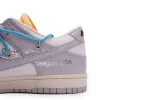 Reps StockX Shoes OFF WHITE x Nike Dunk SB Low The 50 NO.2 White Gray DM1602-115??