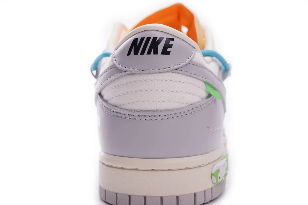Reps StockX Shoes OFF WHITE x Nike Dunk SB Low The 50 NO.2 White Gray DM1602-115??