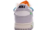 Reps StockX Shoes OFF WHITE x Nike Dunk SB Low The 50 NO.2 White Gray DM1602-115??