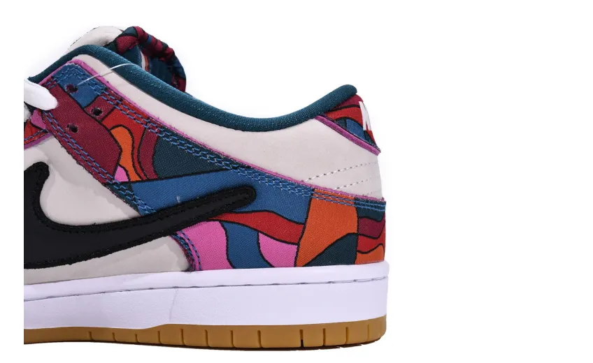 Reps StockX Shoes Parra x Nike SB Dunk Low Pro QS Abstract Art Red Blue DH7695-600??