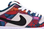 Reps StockX Shoes Parra x Nike SB Dunk Low Pro QS Abstract Art Red Blue DH7695-600??