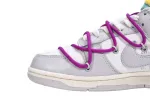 Reps StockX Shoes OFF WHITE x Nike Dunk SB Low The 50 NO.21 White Gray DM1602-100??