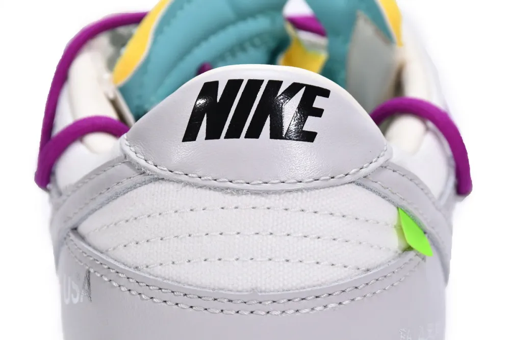 Reps StockX Shoes OFF WHITE x Nike Dunk SB Low The 50 NO.21 White Gray DM1602-100??