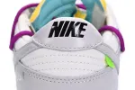 Reps StockX Shoes OFF WHITE x Nike Dunk SB Low The 50 NO.21 White Gray DM1602-100??