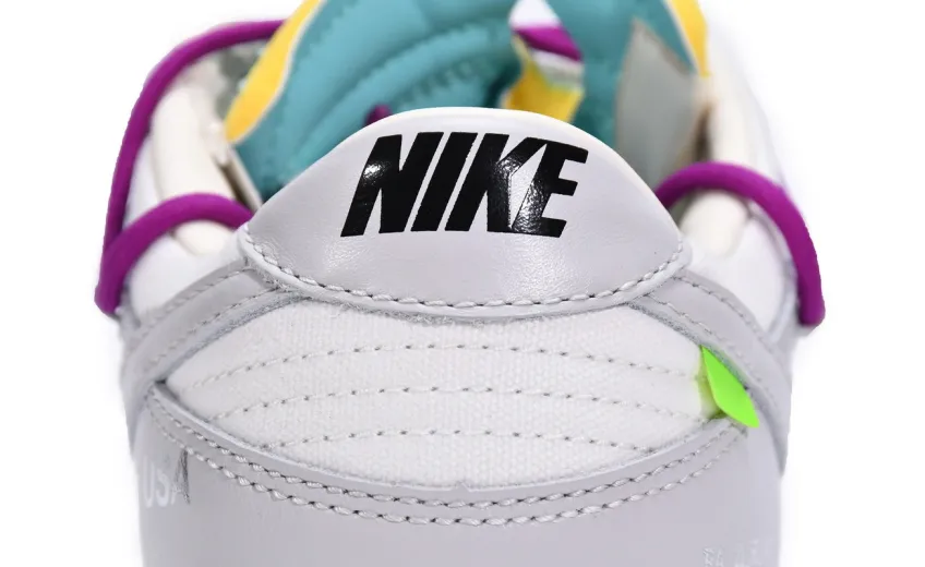 Reps StockX Shoes OFF WHITE x Nike Dunk SB Low The 50 NO.21 White Gray DM1602-100??