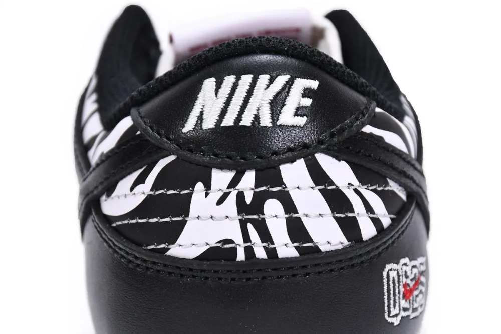 Reps StockX Shoes Quartersnacks x Nike SB Dunk Low Zebra DM3510-001??