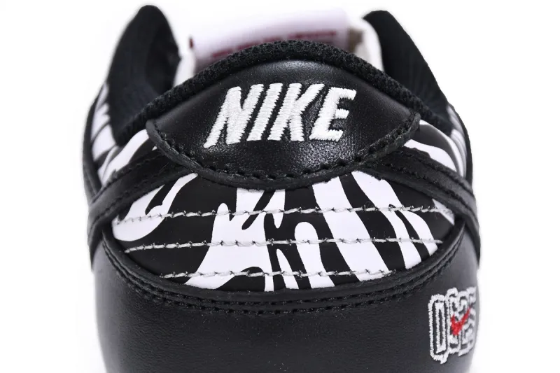 Reps StockX Shoes Quartersnacks x Nike SB Dunk Low Zebra DM3510-001??