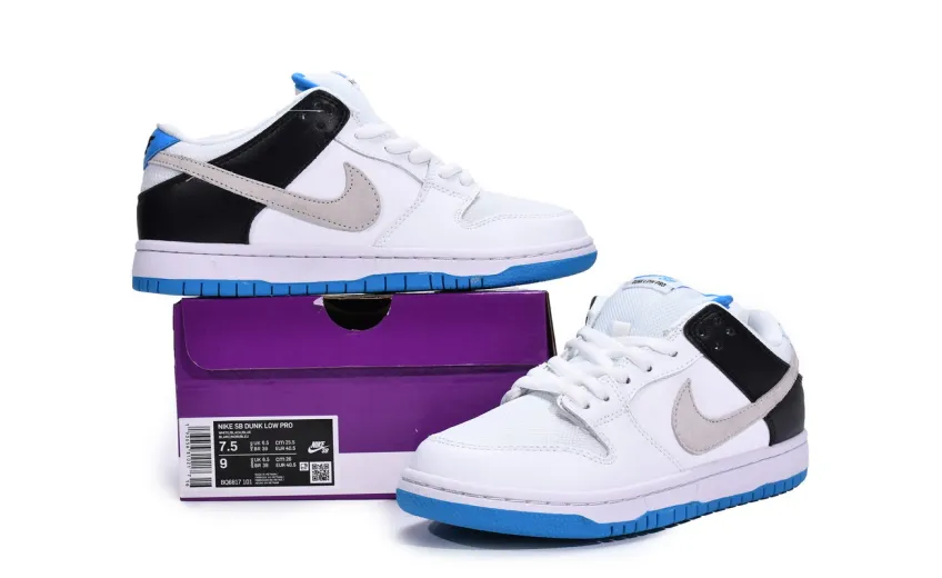Reps StockX Shoes Nike SB Dunk Low Laser Blue BQ6817-101??