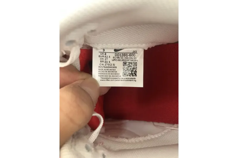 Reps StockX Shoes Nike SB Dunk Low University Red DD1391-600??
