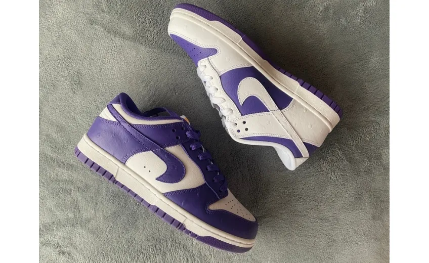 Reps StockX Shoes Nike Dunk SB Low Flip The Old School Purple White DJ4636-100??
