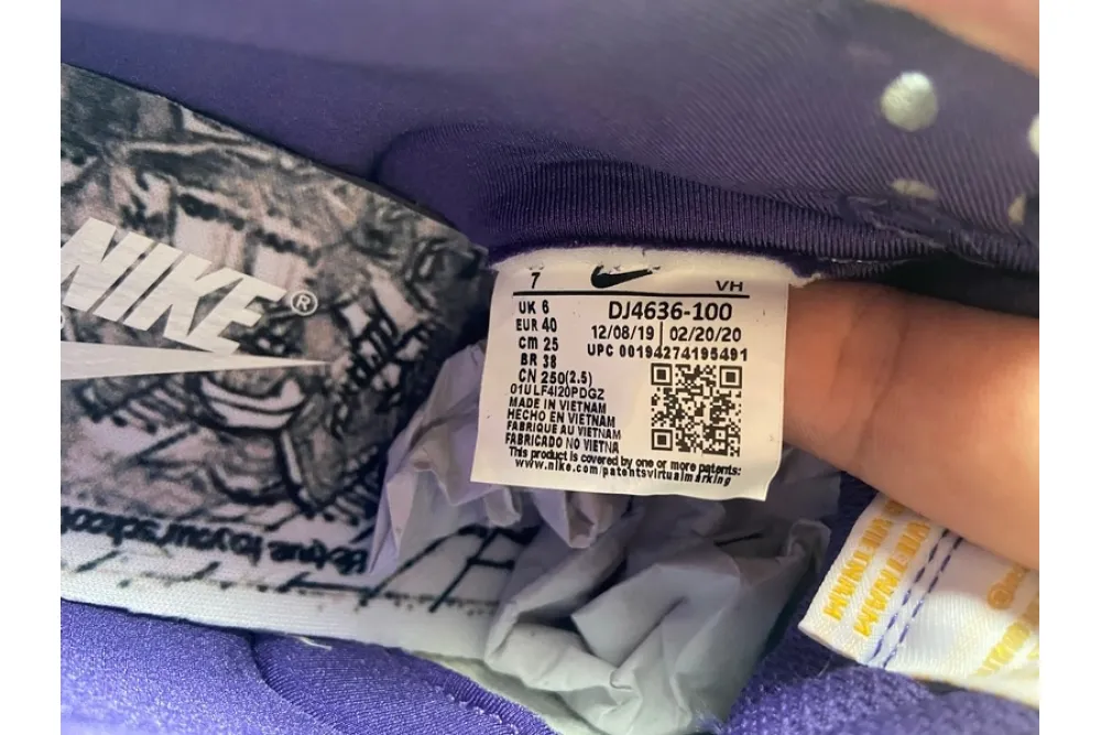 Reps StockX Shoes Nike Dunk SB Low Flip The Old School Purple White DJ4636-100??