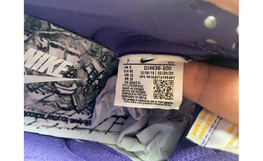 Reps StockX Shoes Nike Dunk SB Low Flip The Old School Purple White DJ4636-100??
