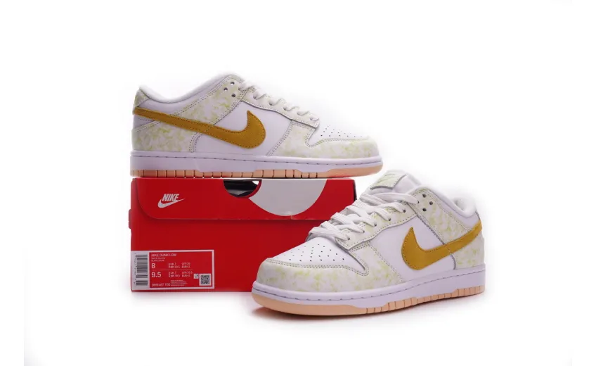 Reps StockX Shoes Nike Dunk Low Yellow Strike DM9467-700??