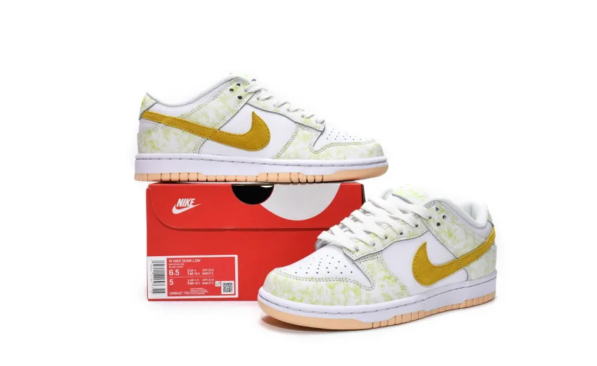 Reps StockX Shoes Nike Dunk Low Yellow Strike DM9467-700??