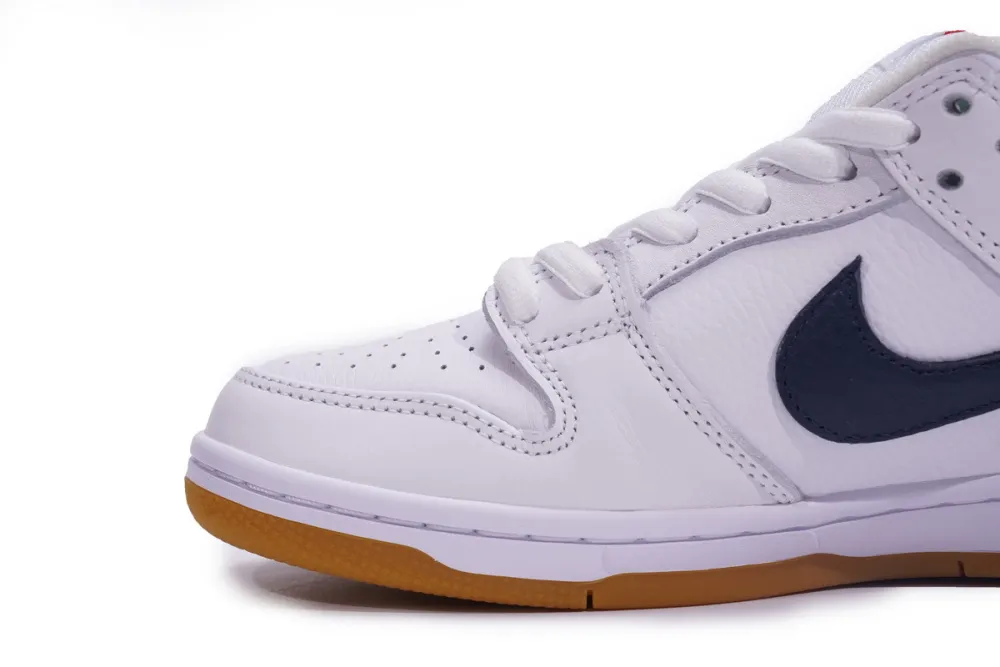 Reps StockX Shoes Nike SB Dunk Low Pro Orange Label White Navy CZ2249-100??