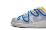 Reps StockX Shoes OFF WHITE x Nike Dunk SB Low The 50 NO.10 White Gray DM1602-112??