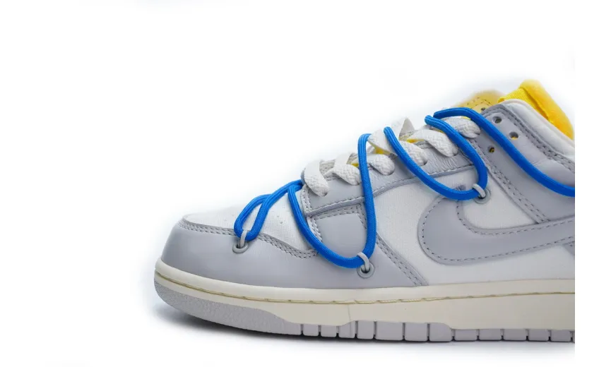 Reps StockX Shoes OFF WHITE x Nike Dunk SB Low The 50 NO.10 White Gray DM1602-112??