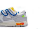 Reps StockX Shoes OFF WHITE x Nike Dunk SB Low The 50 NO.10 White Gray DM1602-112??