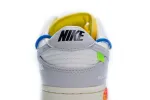 Reps StockX Shoes OFF WHITE x Nike Dunk SB Low The 50 NO.10 White Gray DM1602-112??