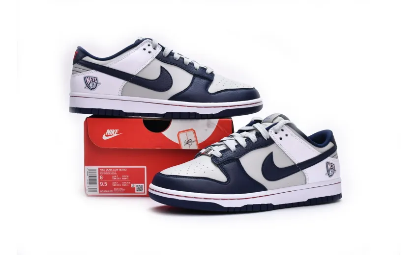 Reps StockX Shoes NBA x Nike Dunk Low Brooklyn Nets Black White DD3363-001??