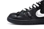 Reps StockX Shoes OFF WHITE x Nike Dunk SB Low The 50 NO.50 Black Silver DM1602-001??