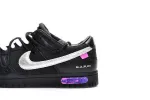 Reps StockX Shoes OFF WHITE x Nike Dunk SB Low The 50 NO.50 Black Silver DM1602-001??